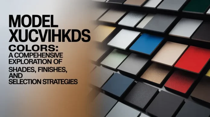 Model Xucvihkds Colors: Guide to Choosing the Right Shade