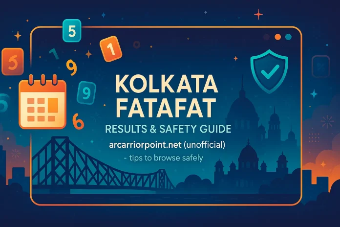 Kolkata Fatafat Results Guide | arcarrierpoint.net